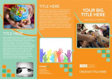 what to include in a non profit brochure|How to Make a Nonprofit Brochure .
